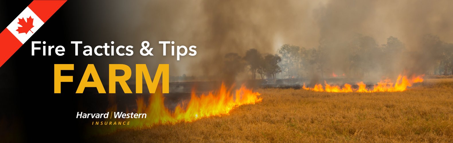fire fields - farm insurance tips